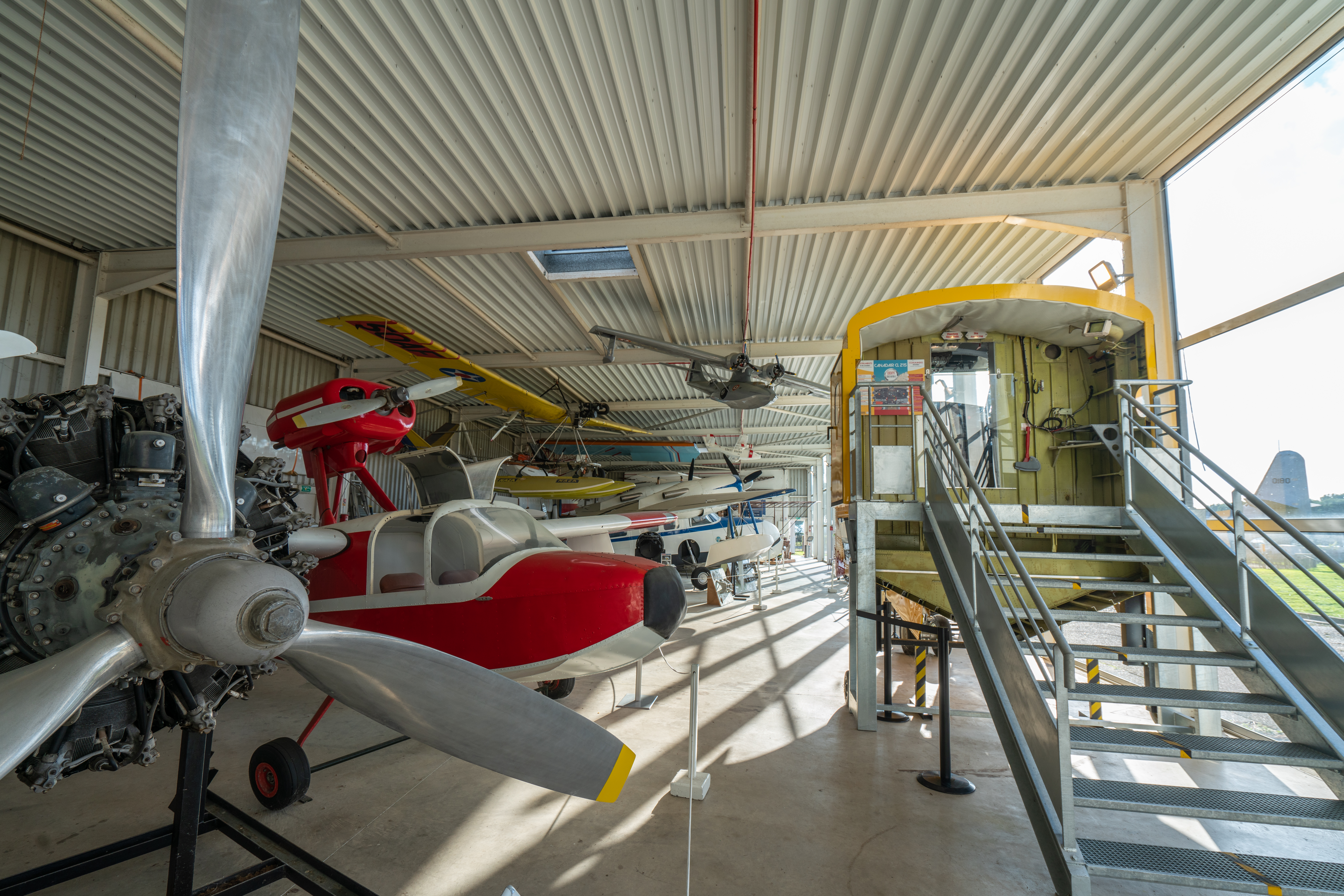 © Clip and Rush, Collection Musée de l'Hydraviation, Ville de Biscarrosse _ Hangar d'hydravions