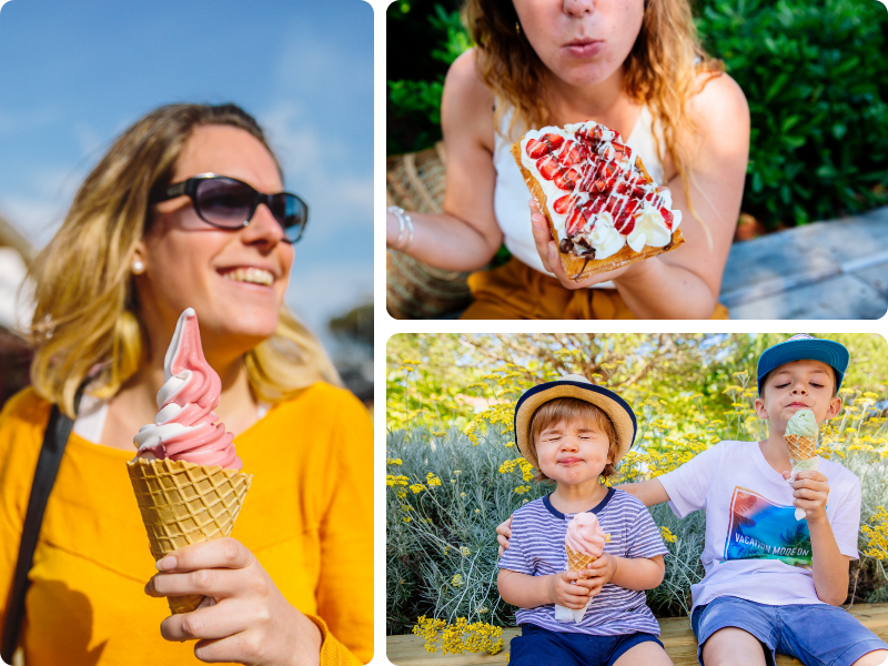 Spécialités sucrées des Landes après la plage