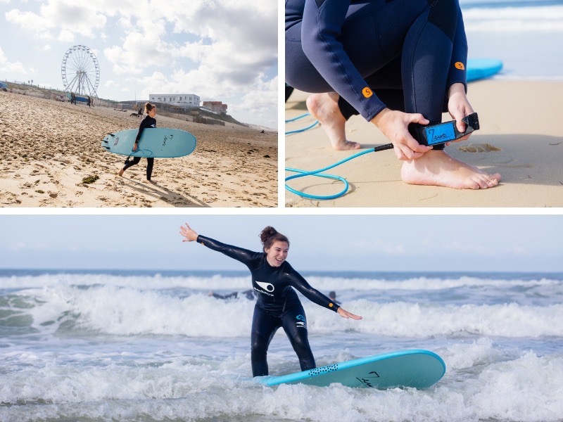 Prendre des cours de surf à Biscarrosse-Plage, dans les Landes