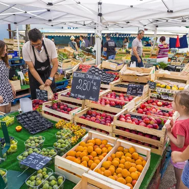 The markets around Biscarrosse