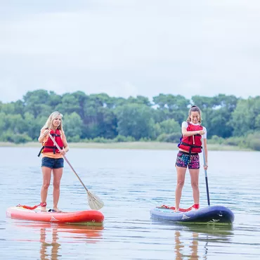 J’ai testé le stand-up paddle & la pirogue avec Yak’Ocean à Sanguinet