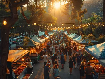 Marché nocturne