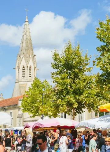 Les marchés autour de Biscarrosse