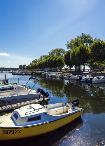 Port de plaisance de Parentis en born