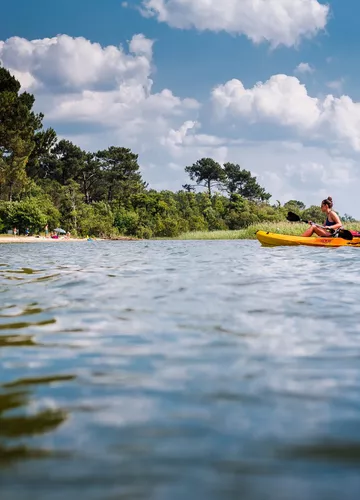 lac de sanguinet-landes