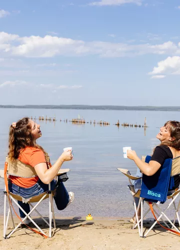 Détente au bord du lac de Biscarrosse