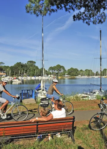 Pistes cyclables lac de Biscarrosse