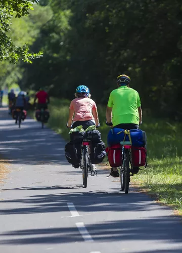 A vélo vers la dune du Pilat