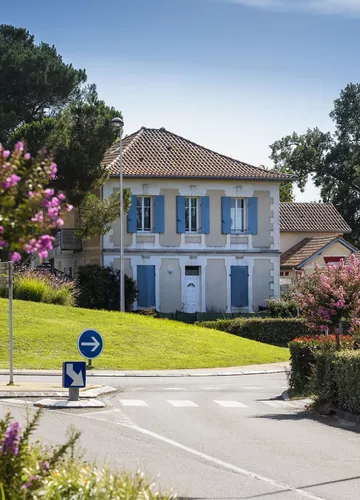 Le Bourg d'ychoux dans les Landes