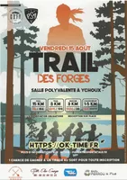 Affiche Trail des Forges d'Ychoux