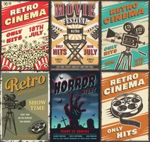 cinema-set-of-posters