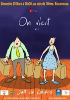 duo de clown fini biscarrosse