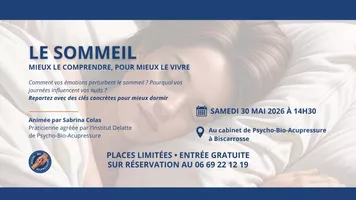 Affiches com conférences sommeil + ado 30 mai - grands lacs sommeil