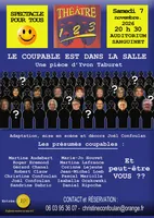 Coupable dans la salle-Affiche Sanguinet