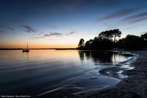 SONNIER levé soleil lac