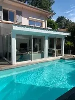 11. Chaume Gaultier arriere maison et piscine proche retournée